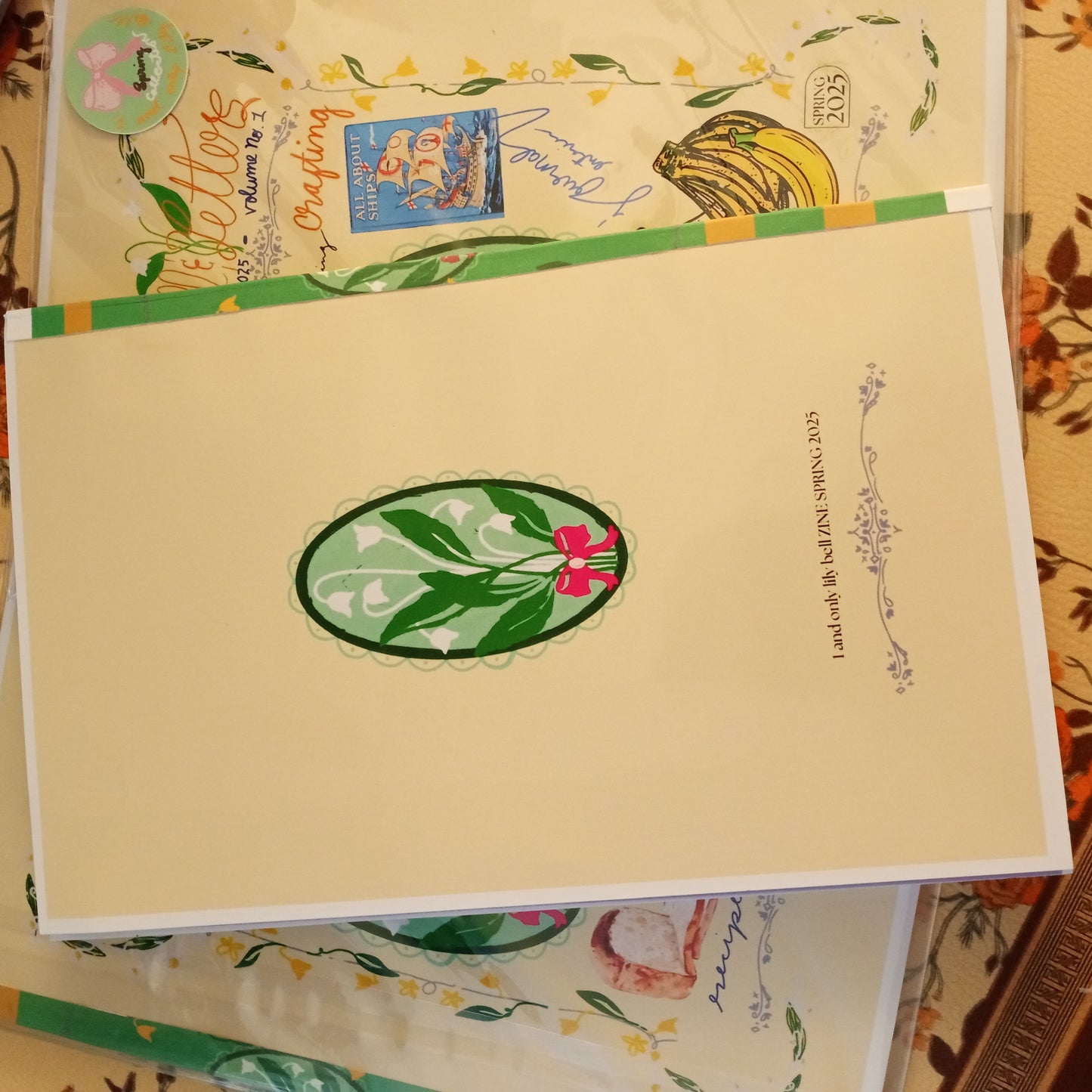 Spring Handmade Limited Edition 2025 Vol. 1 Lily Bell & Letters Zine