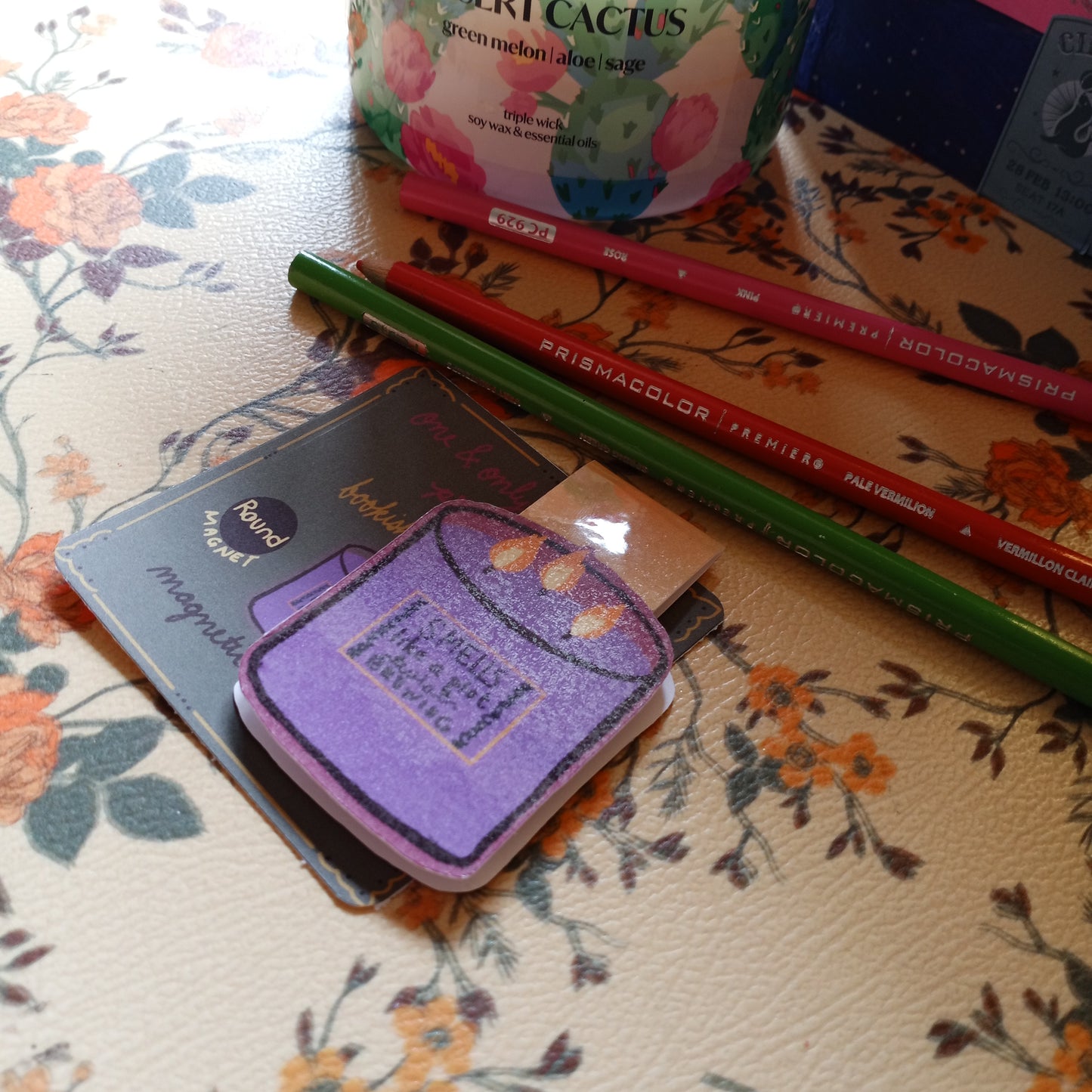 Smells Like A Plot Twist Brewing-Magnetic Book Mark