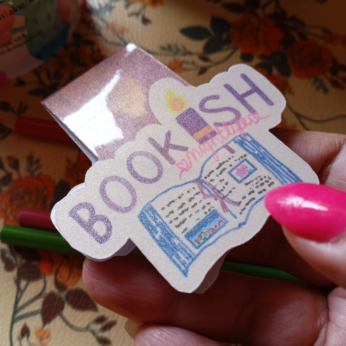Bookish Nightlife Magnetic Book Mark