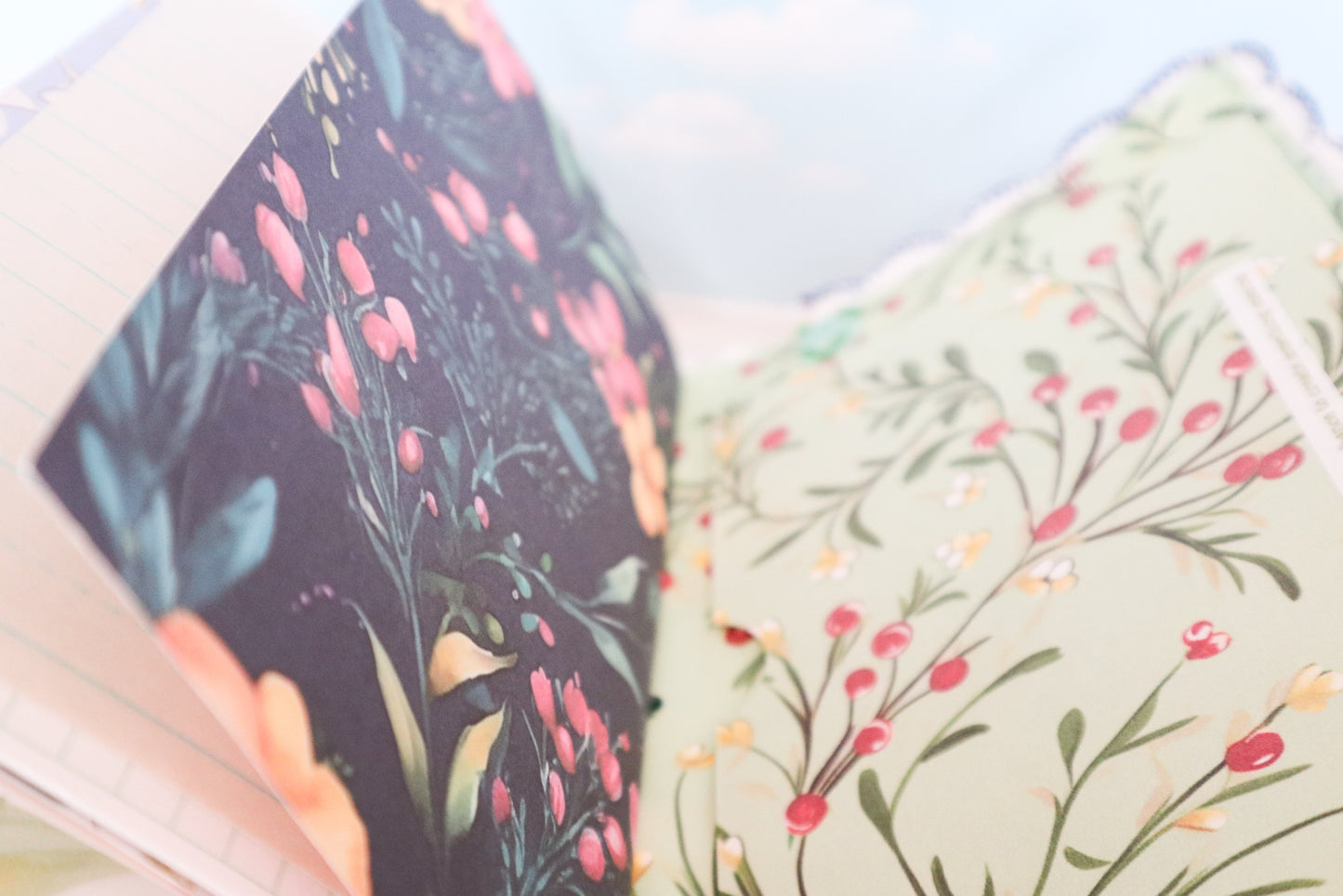 Handmade Vintage Soft Cover with Fabric Collage Journal| Junk Journal