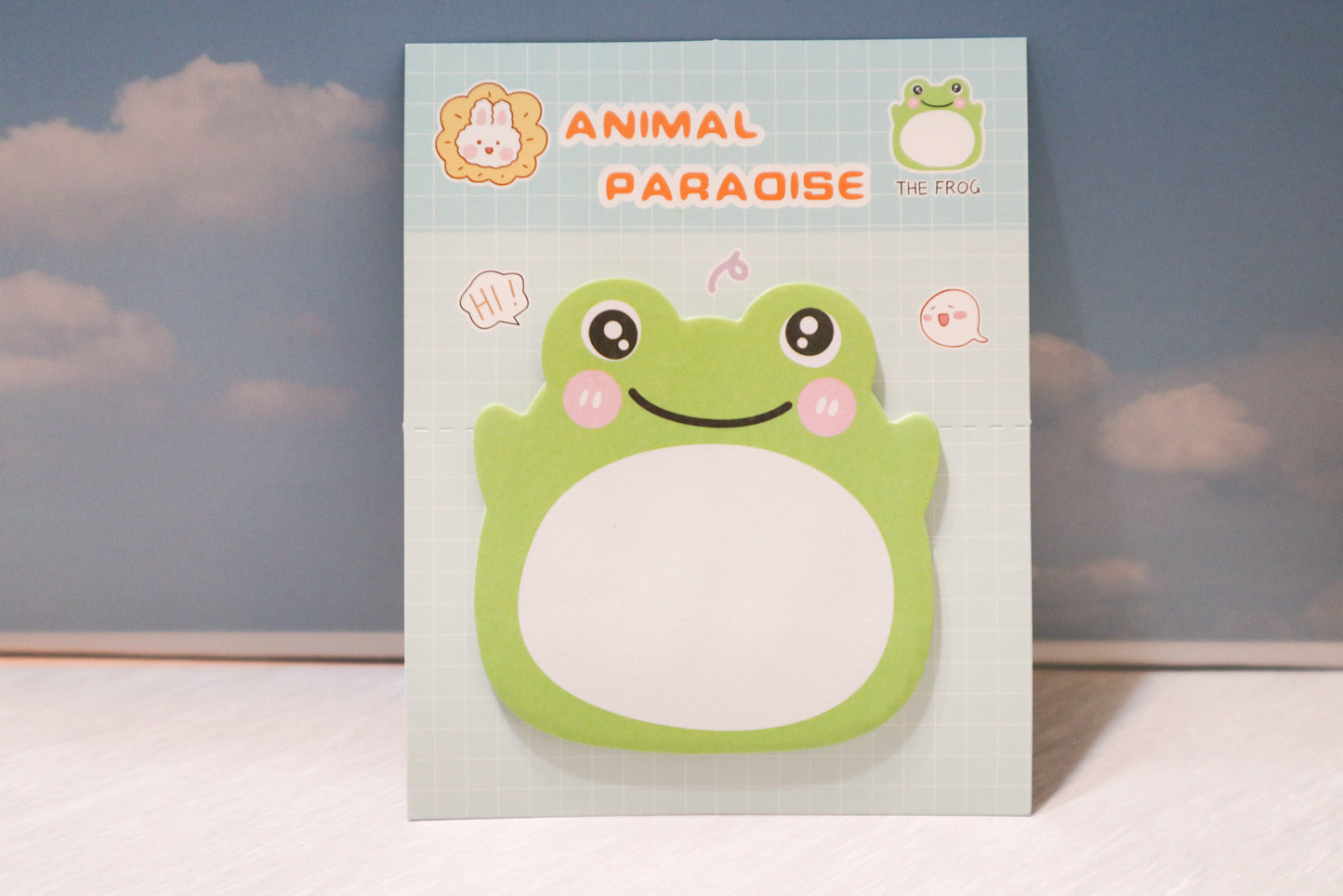 Pastel Animals Shape Mini Sticky Notepads