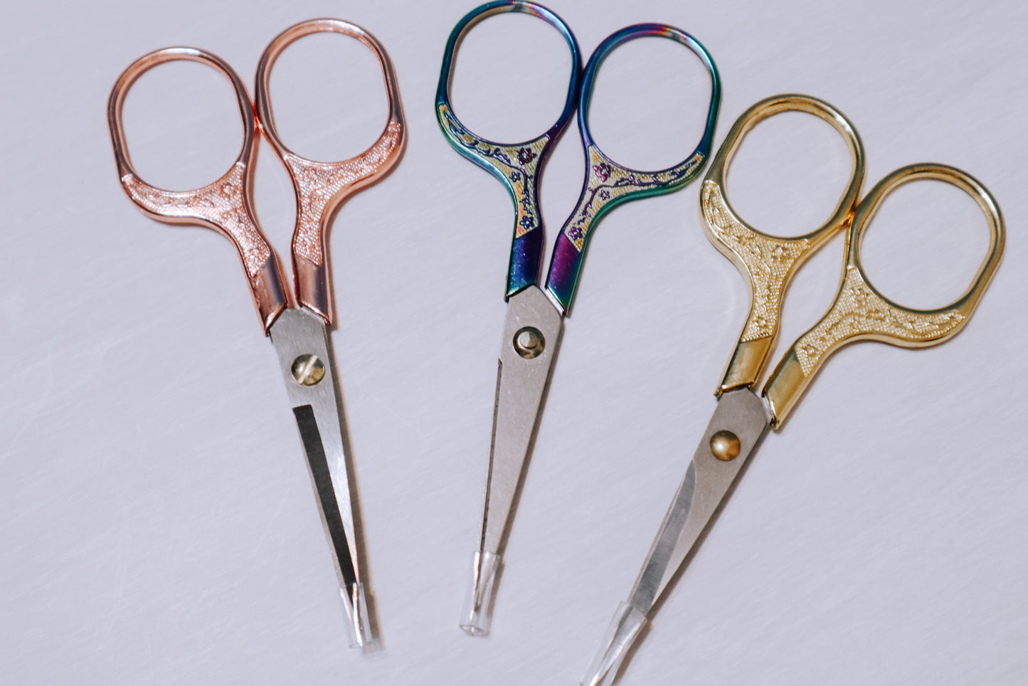 Golden Color Mini Craft Scissors