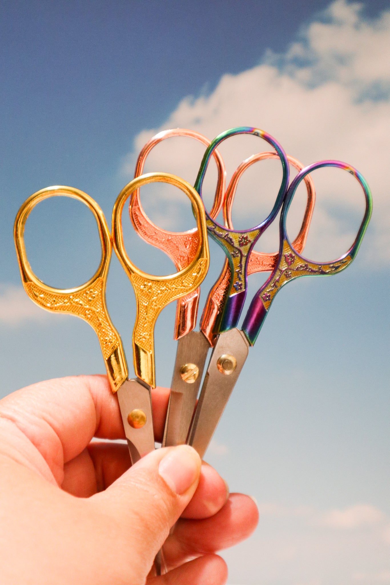 Rose Gold Mini Craft Scissors