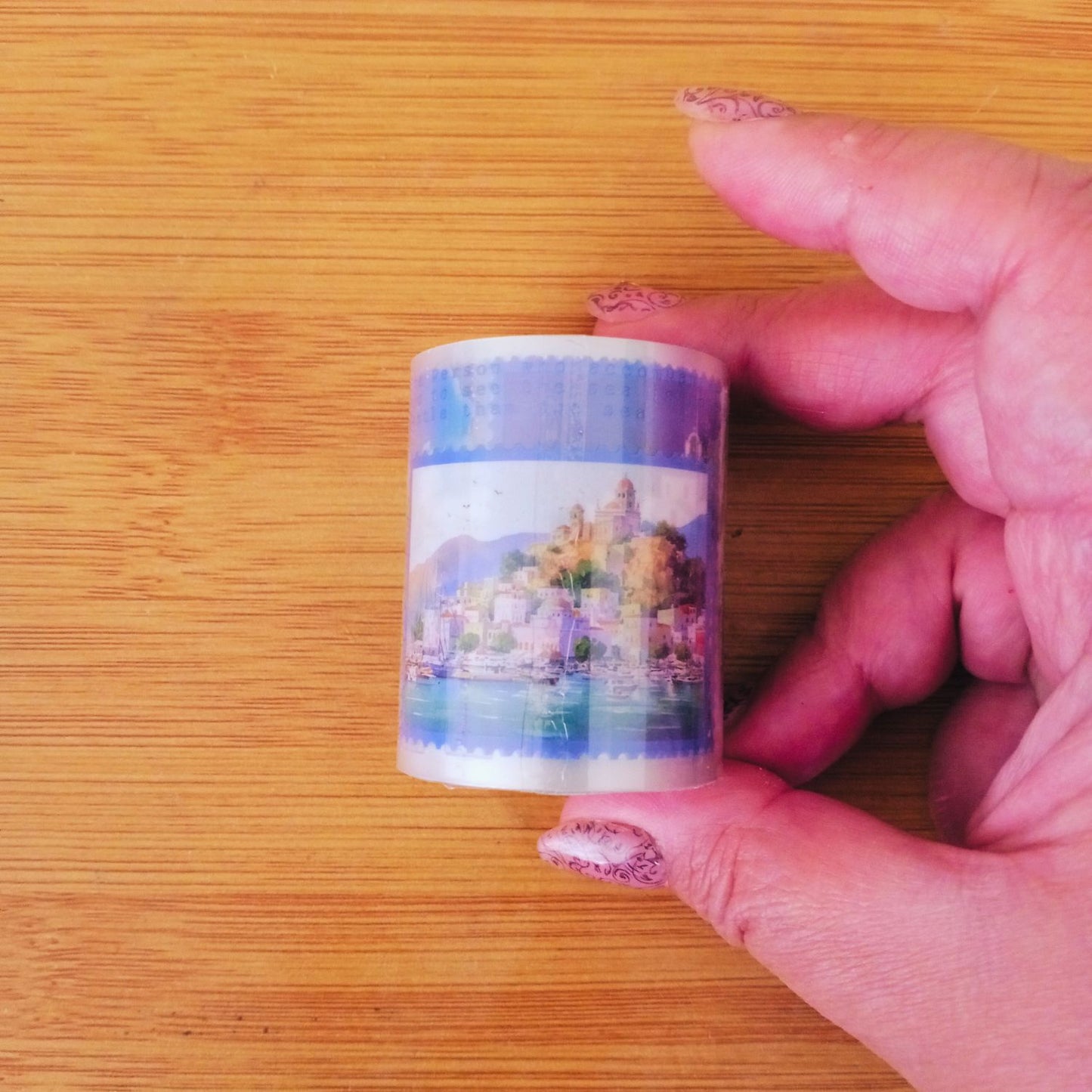 (Island of Greece) Washi Tape|  Sakura Town Tokyo| Scenic Washi| Travel Scenery for Scrapbooking & Journaling
