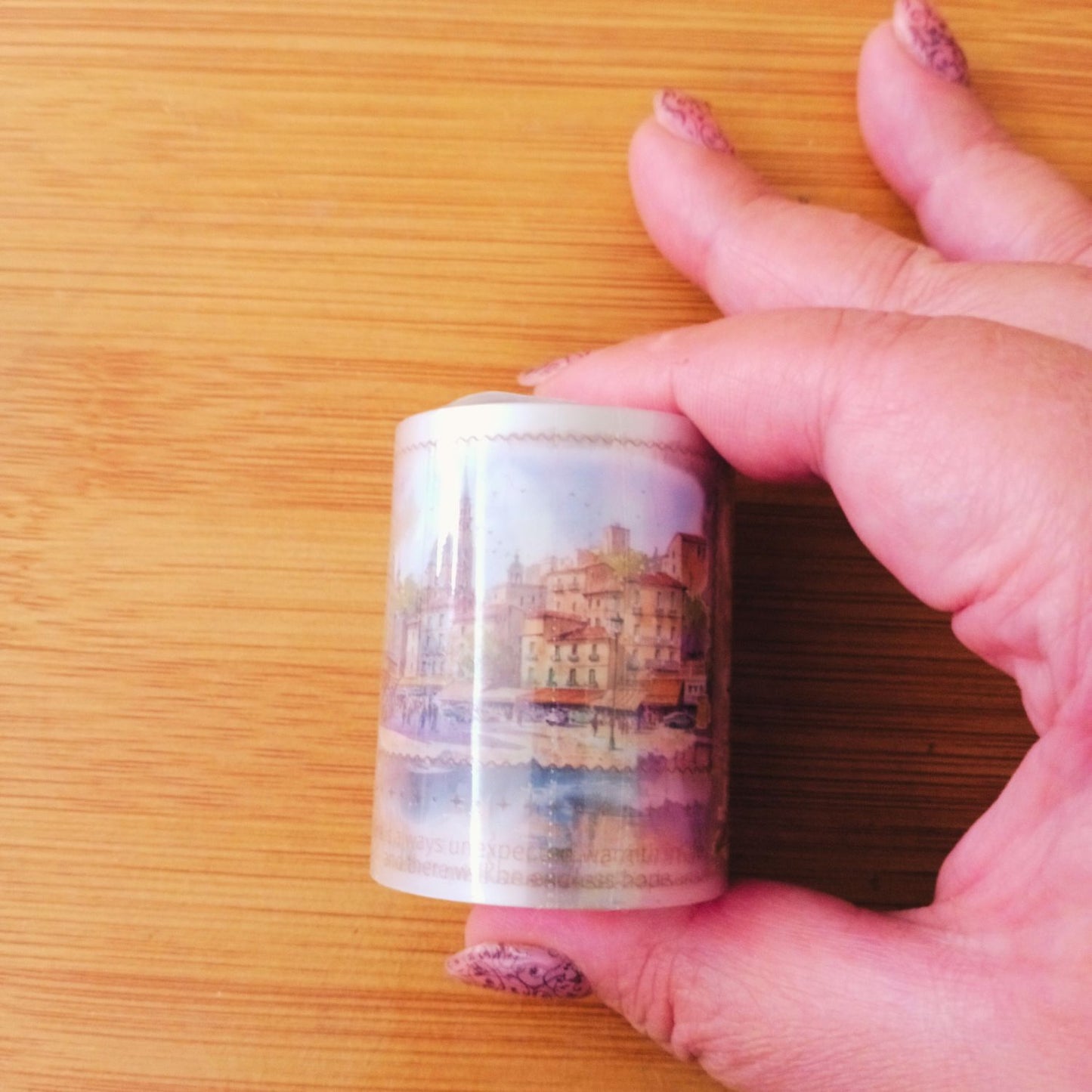 (Old Town Holiday) Washi Tape|  Sakura Town Tokyo| Scenic Washi| Travel Scenery for Scrapbooking & Journaling