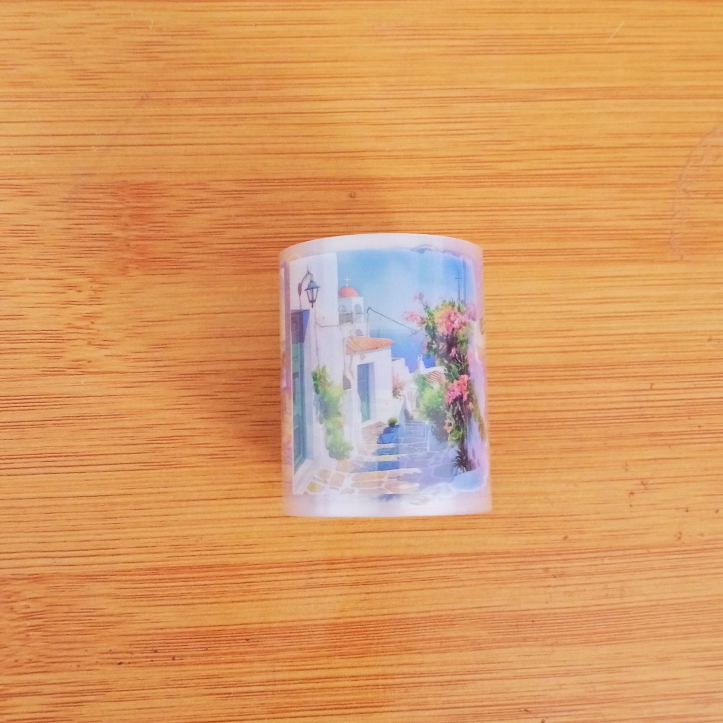 (Island of Greece) Washi Tape|  Sakura Town Tokyo| Scenic Washi| Travel Scenery for Scrapbooking & Journaling