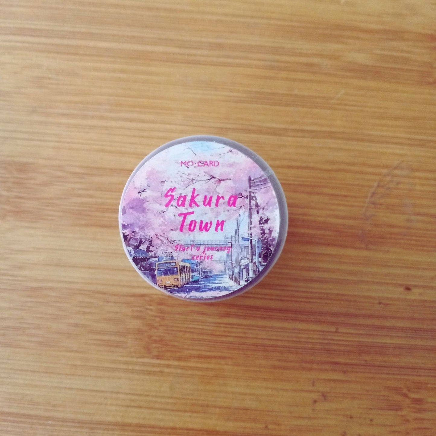 (Sakura Town) Washi Tape|  Sakura Town Tokyo| Scenic Washi| Travel Scenery for Scrapbooking & Journaling
