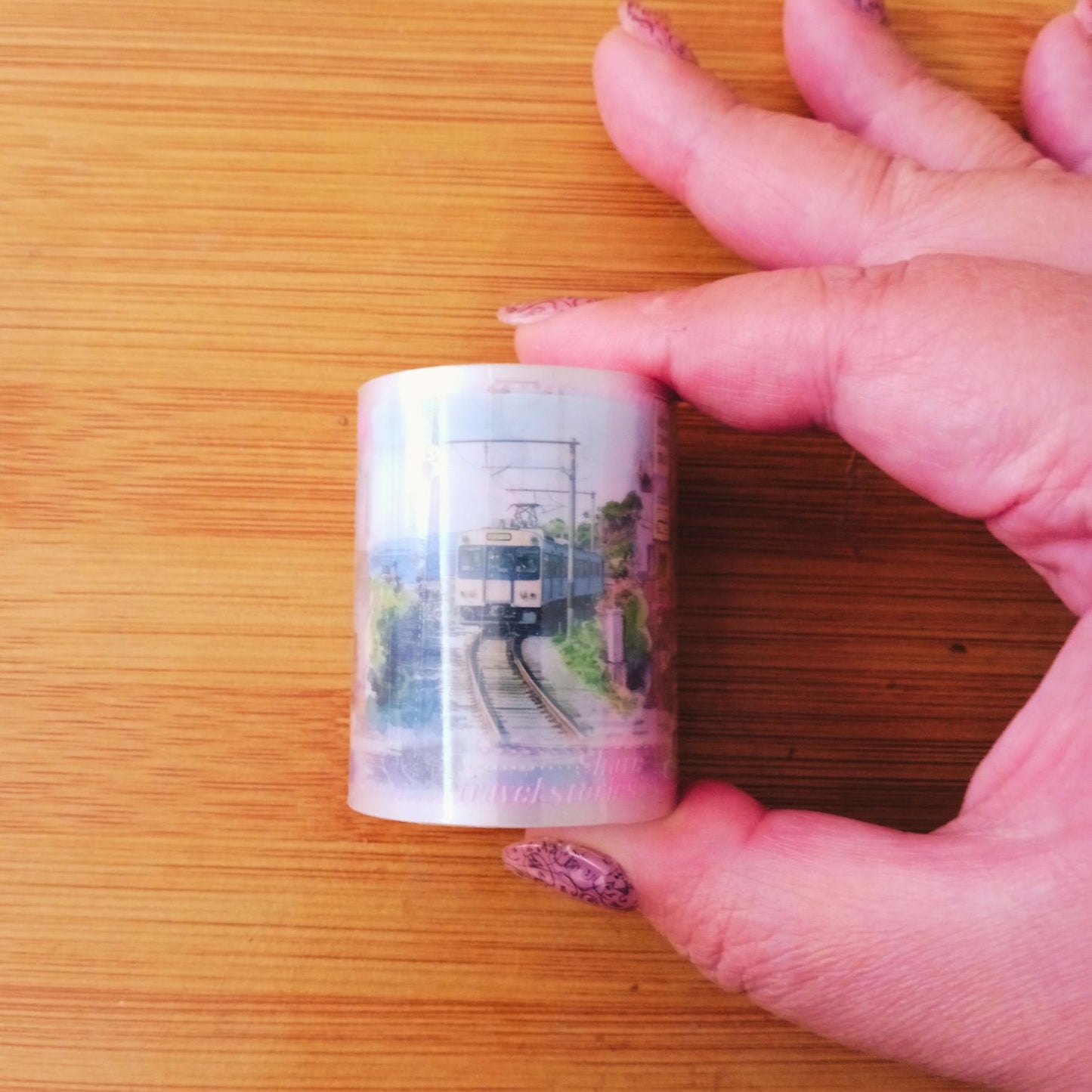 (Sakura Town) Washi Tape|  Sakura Town Tokyo| Scenic Washi| Travel Scenery for Scrapbooking & Journaling