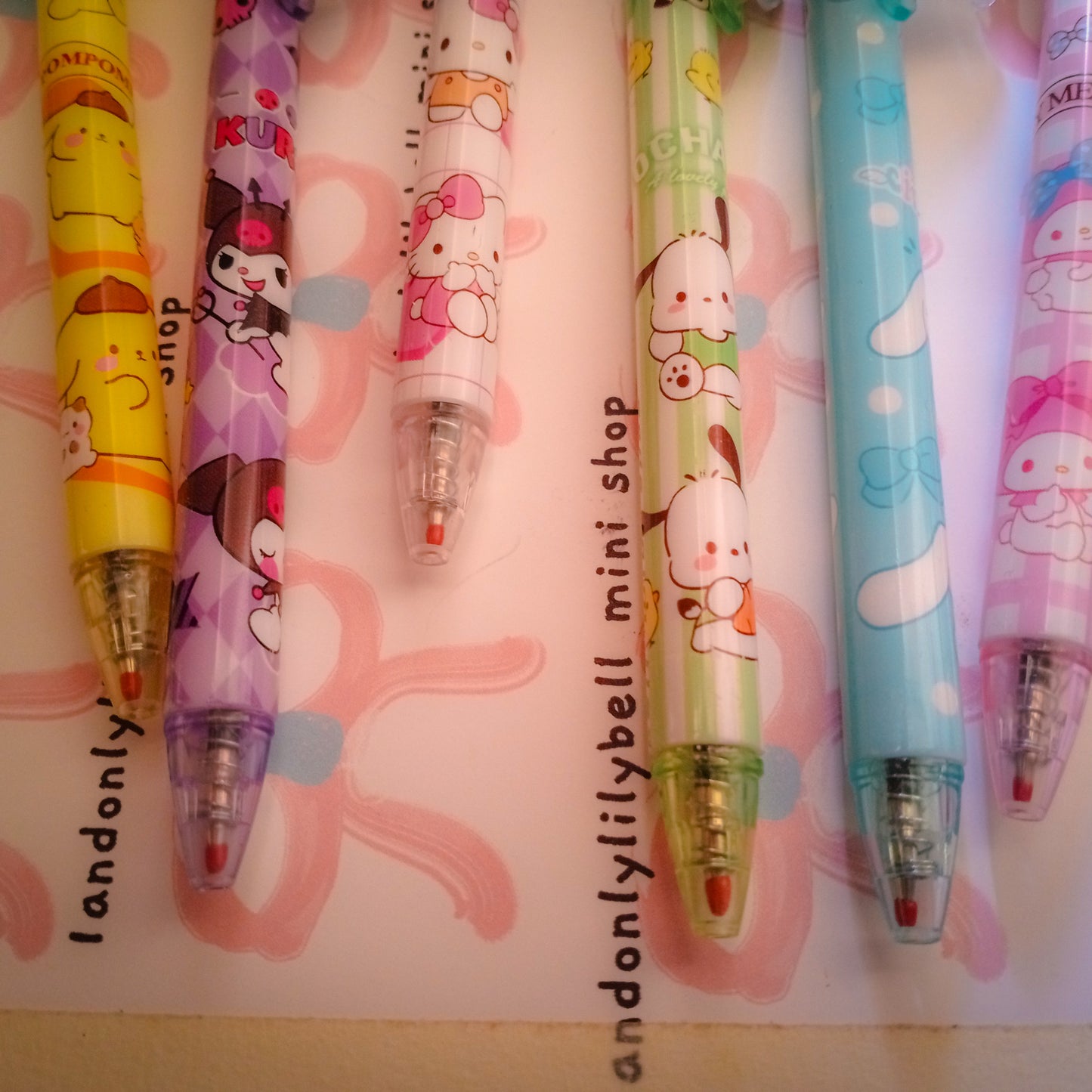 Random Sanrio Pen – Vibrant Character Designs | Grab Bag, 1 Piece Variety Pack
