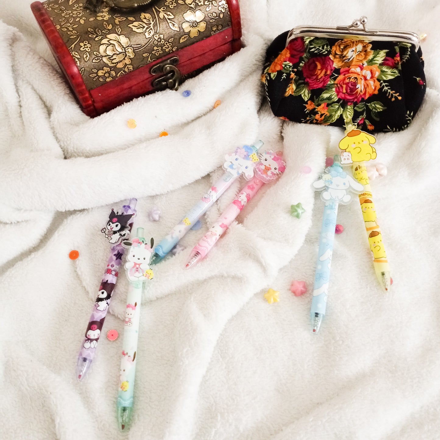 Random Sanrio Pen – Vibrant Character Designs | Grab Bag, 1 Piece Variety Pack