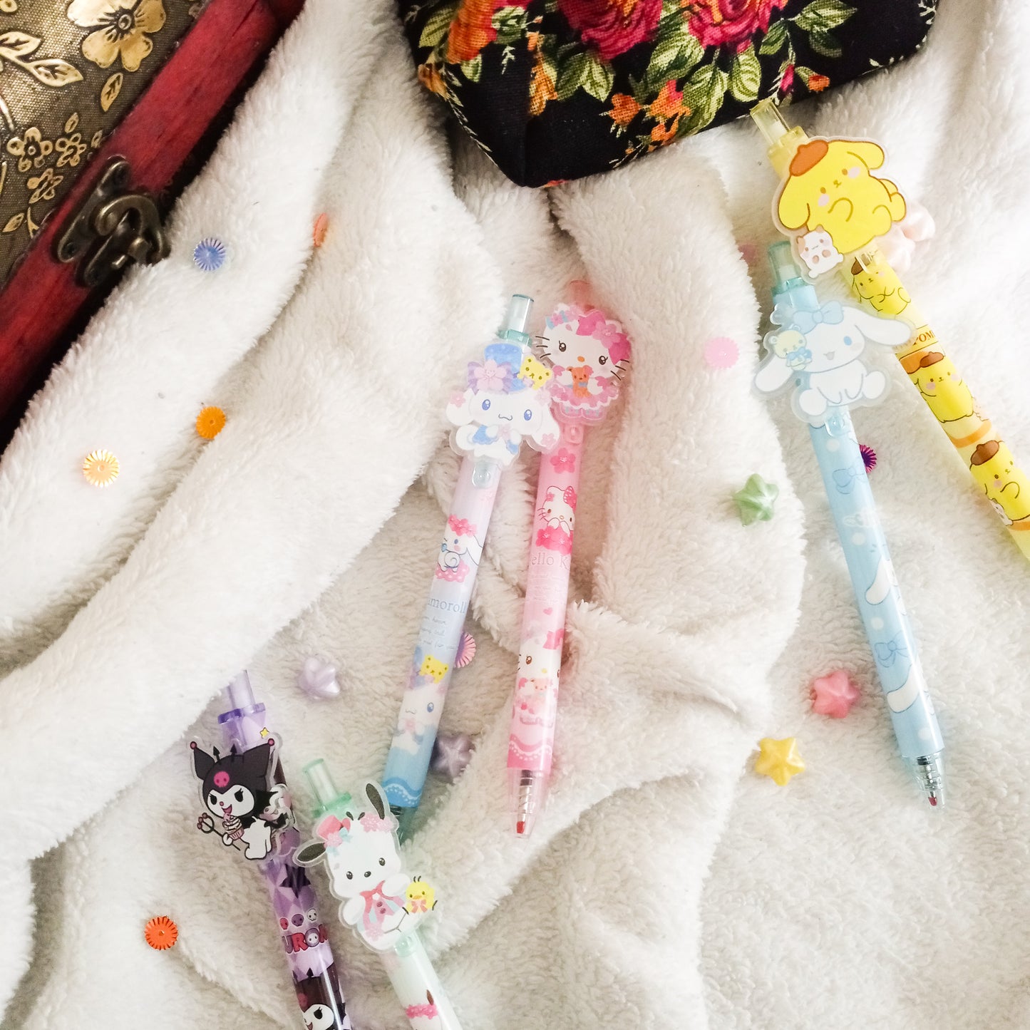 Random Sanrio Pen – Vibrant Character Designs | Grab Bag, 1 Piece Variety Pack