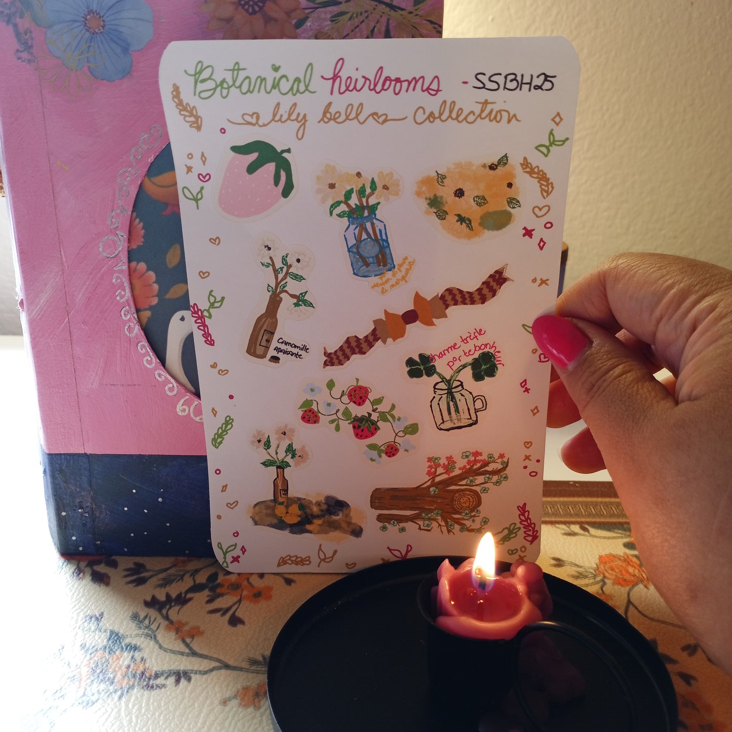 Botanical Heirlooms| Sticker Sheet| Journal Stickers