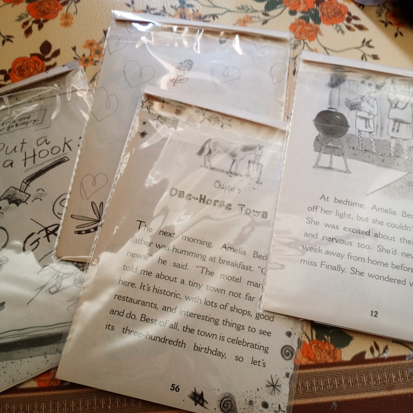 Ephemera Pack with Vintage stickers, Sticker sheets, Prints, Antique Book Pages