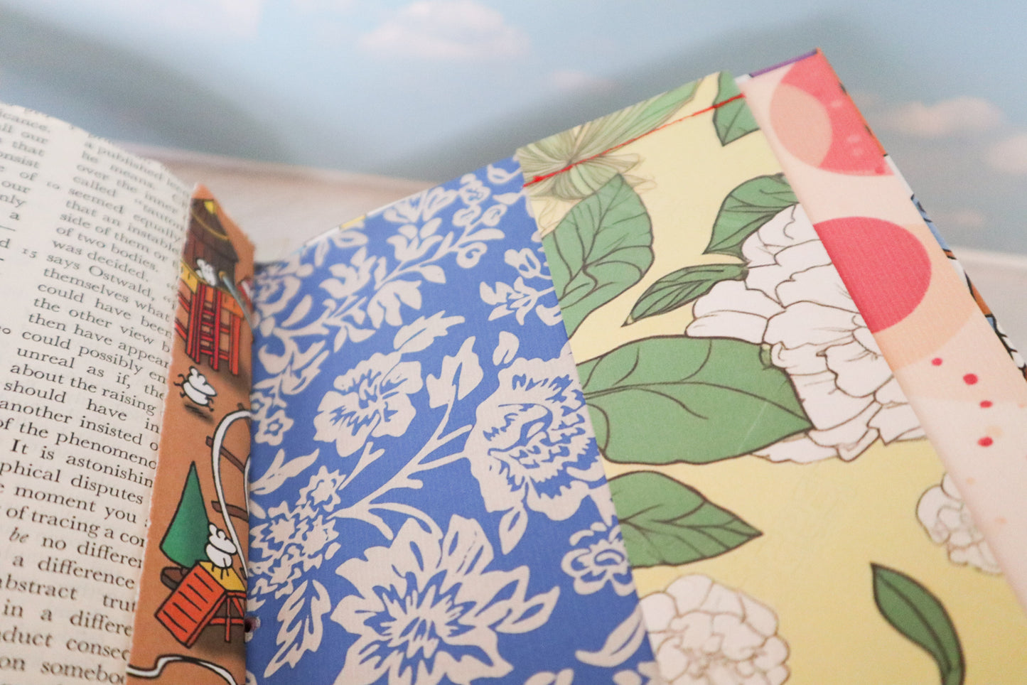 Handmade Vintage Soft Cover with Fabric Collage Journal| Junk Journal