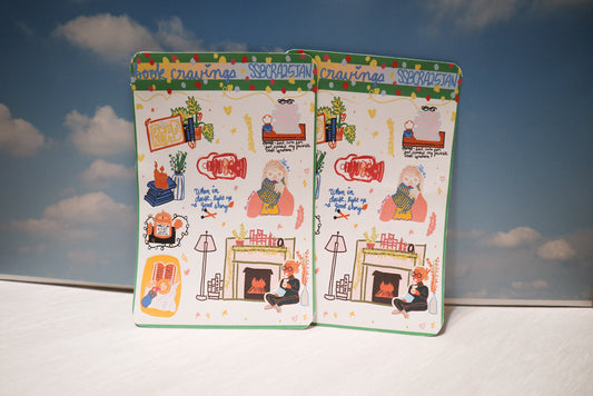 January Book Cravings Planner Sticker Sheet – TBR & Plan-to-Read Stickers for Book Lovers