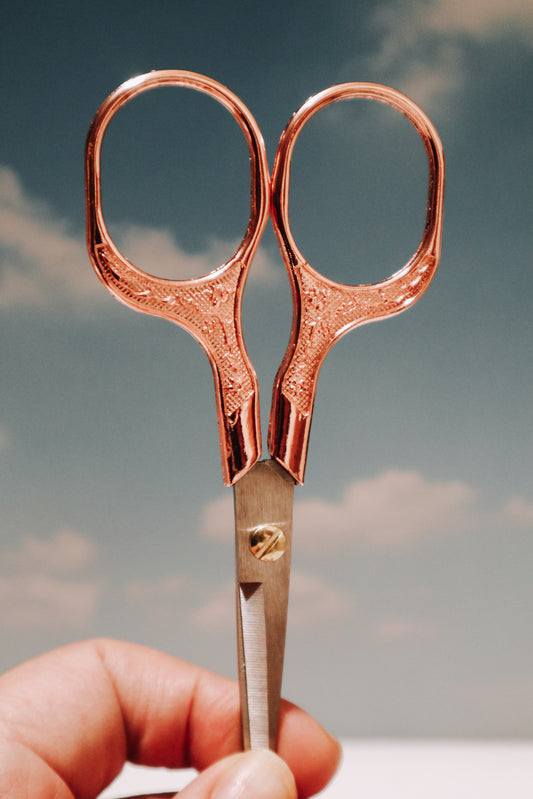 Rose Gold Mini Craft Scissors