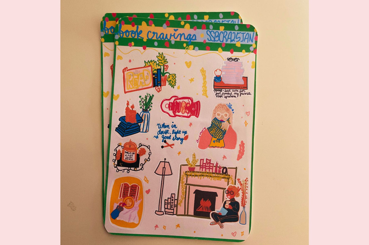 January Book Cravings Planner Sticker Sheet – TBR & Plan-to-Read Stickers for Book Lovers